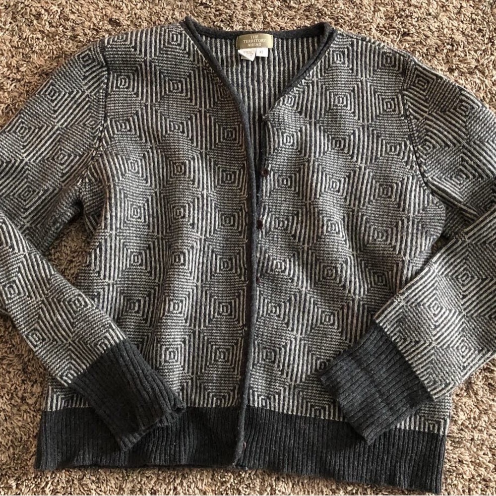 Vintage sweater The Territory Ahead